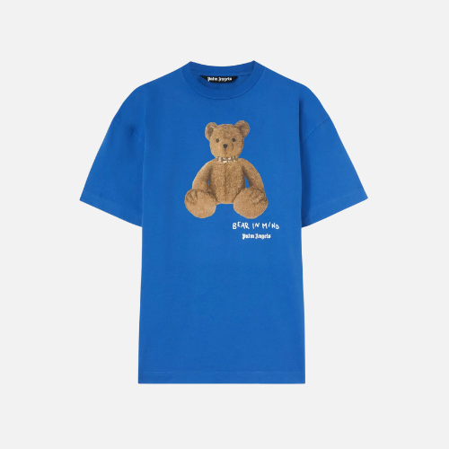 Palm Angels Bear In Mind T-shirt Blue