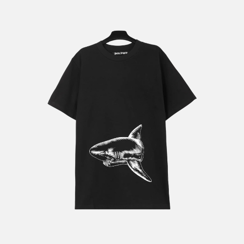 Palm Angels Broken Shark Classic T-shirt Black