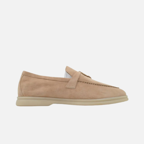 Loro Piana Bean Shoes Apricot