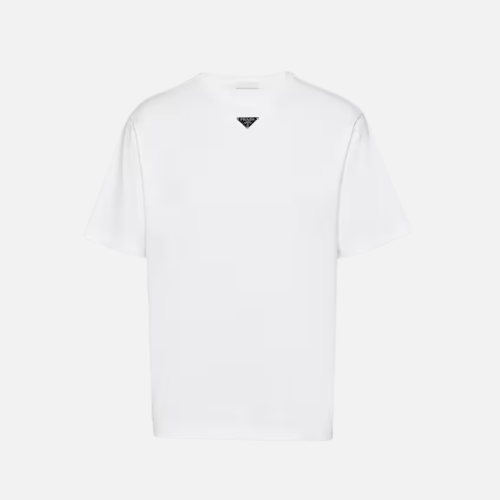 Prada Tops Pullover Women White T-Shirt