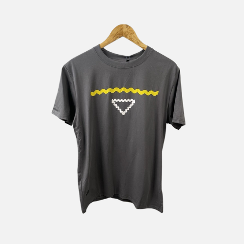 Prada Cotton T-shirt Yellow Black