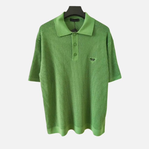 Prada Polo T-Shirt Green