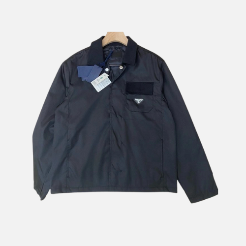 Prada Re-Nylon Blouson Jacket Black