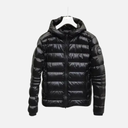 Canada Goose Down Jacket Glossy Black