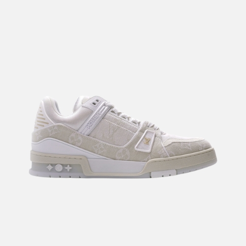 Louis Vuitton Trainer- White Denim