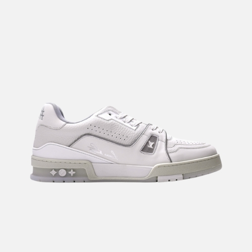 Louis Vuitton Trainer- White Litchi Pattern