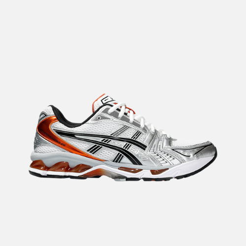 Asics Kayano 14- Silver Piquant Orange