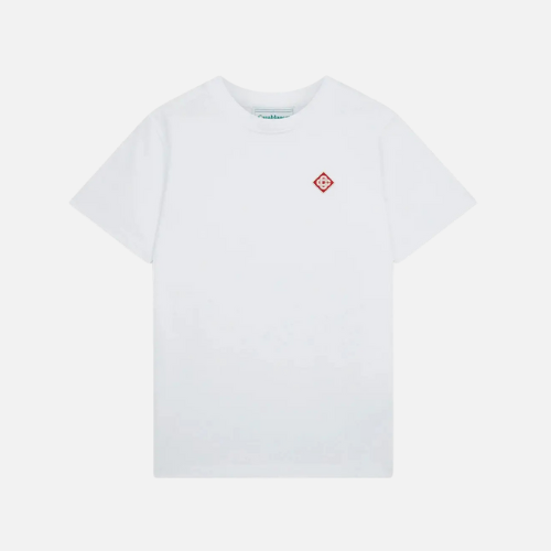 Casablanca Organic Cotton Short-Sleeve T-shirt White