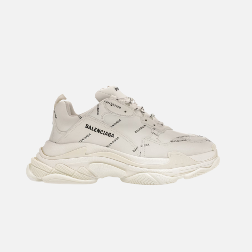 Balenciaga Triple S- Allover logo