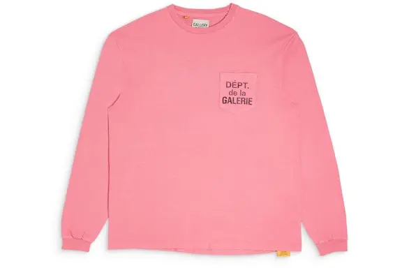 Gallery Dept. Dept De La Galerie L/S T-shirt Salmon