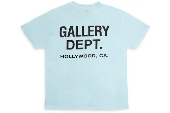 Gallery Dept. Souvenir T-shirt Baby Blue - Imagen 2