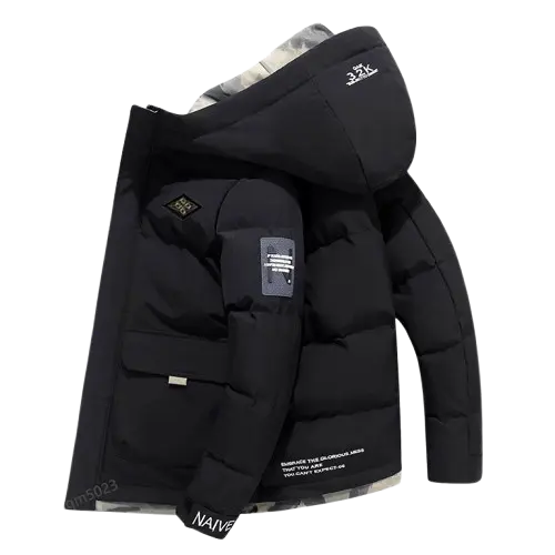 Givenchy Hooded Down Puffer Jacket Black