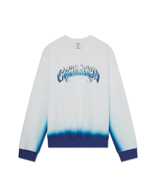 Casablanca Blue Fade Sweatshirt