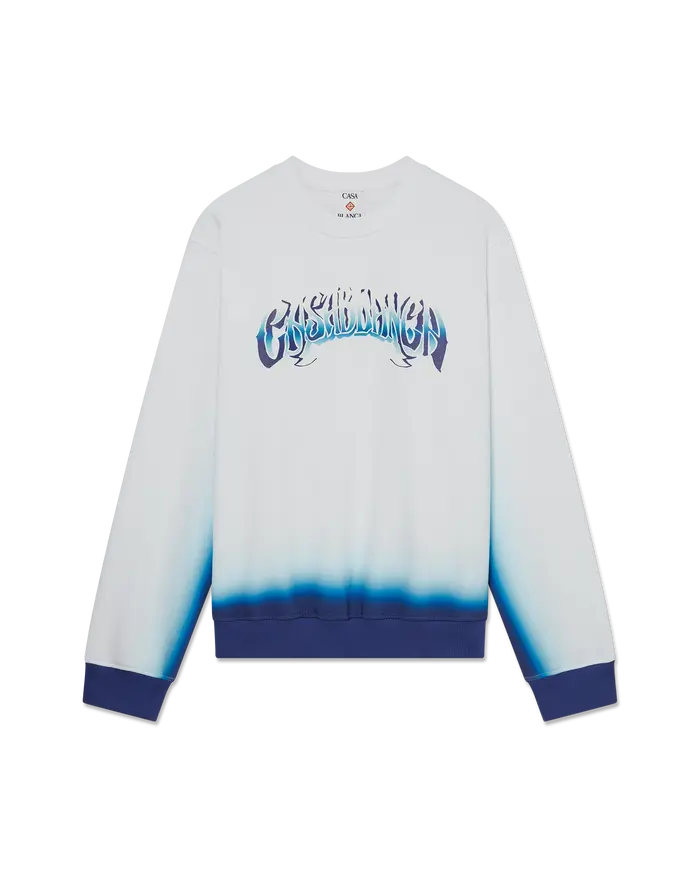 Casablanca Blue Fade Sweatshirt