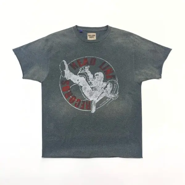 Gallery Dept. Headline Records T-shirt Grey