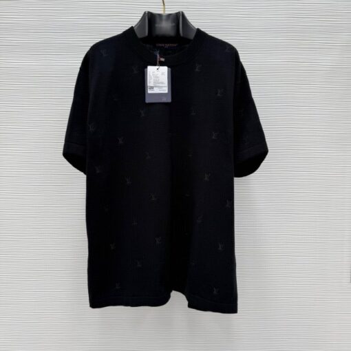 LV Iridescent Jacquard Short-Sleeved Polo T-Shirt