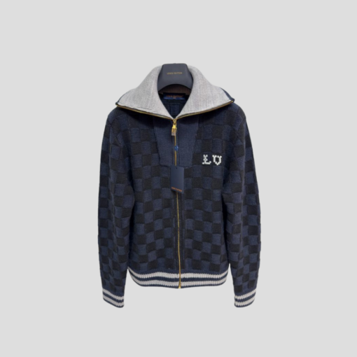LV Damier Knit Blouson