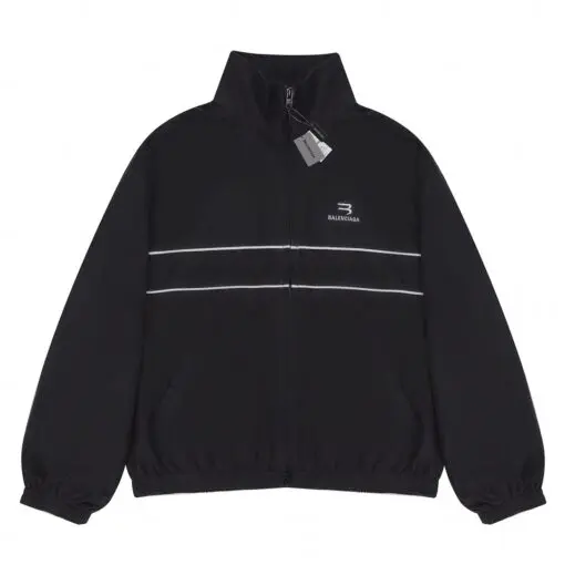 Balenciaga Zip Black Sweater