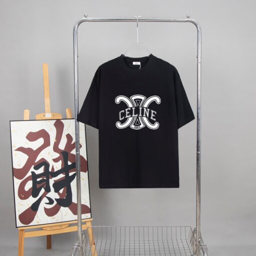 Celine T-Shirt Black M6