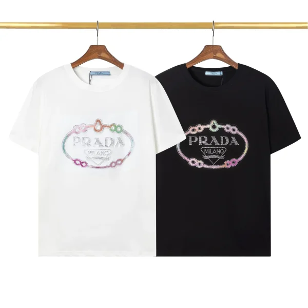 Prada T-shirt White Black