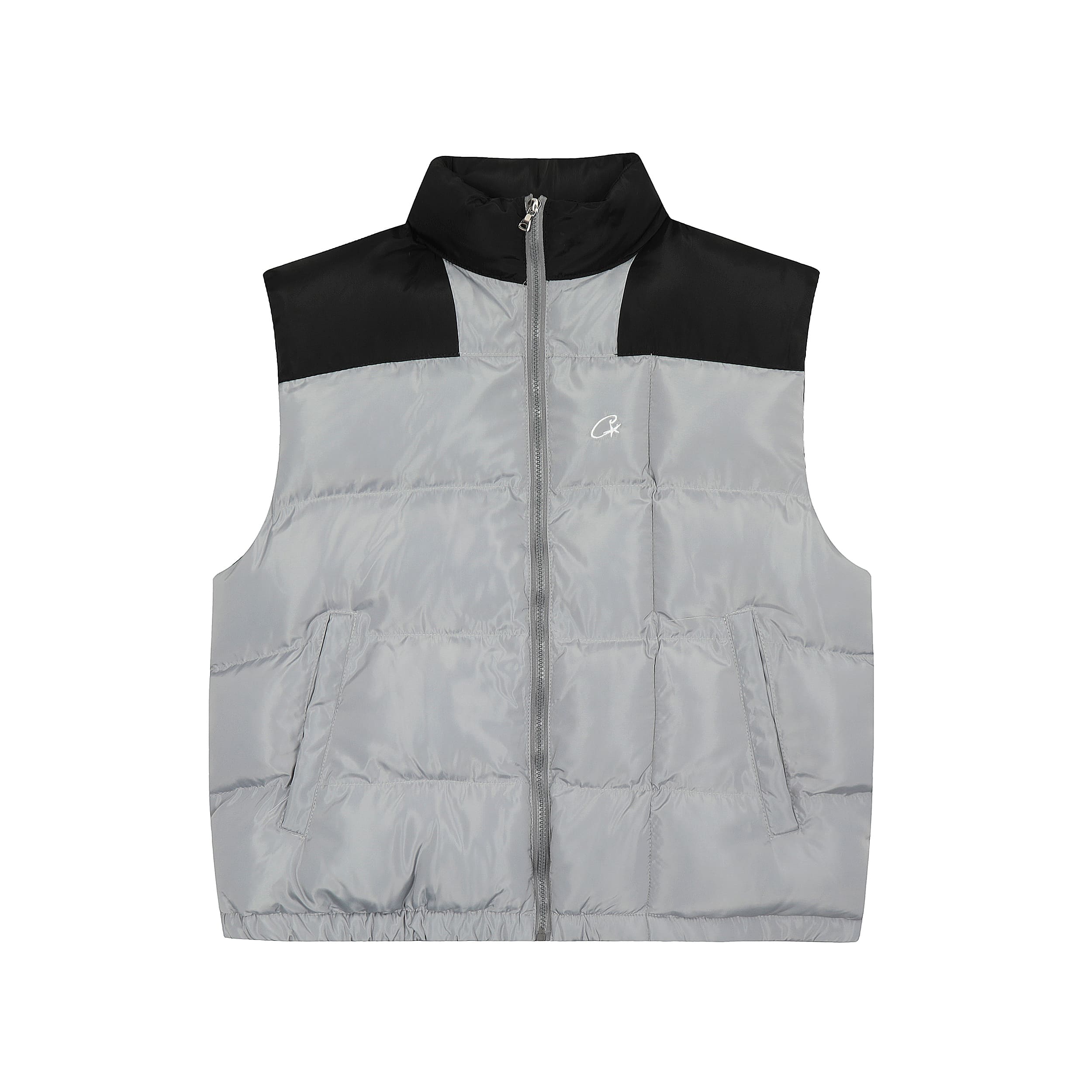 Cotton Vest Jacket Grey