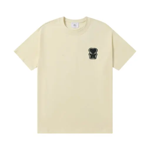 Ami Paris T-Shirt Cream White