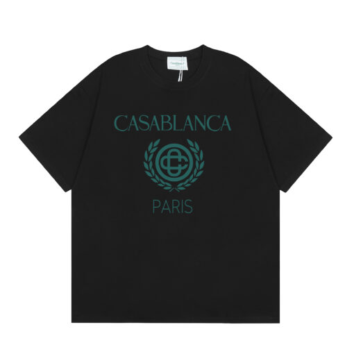 Casablanca Plaza Casa T-shirt Black