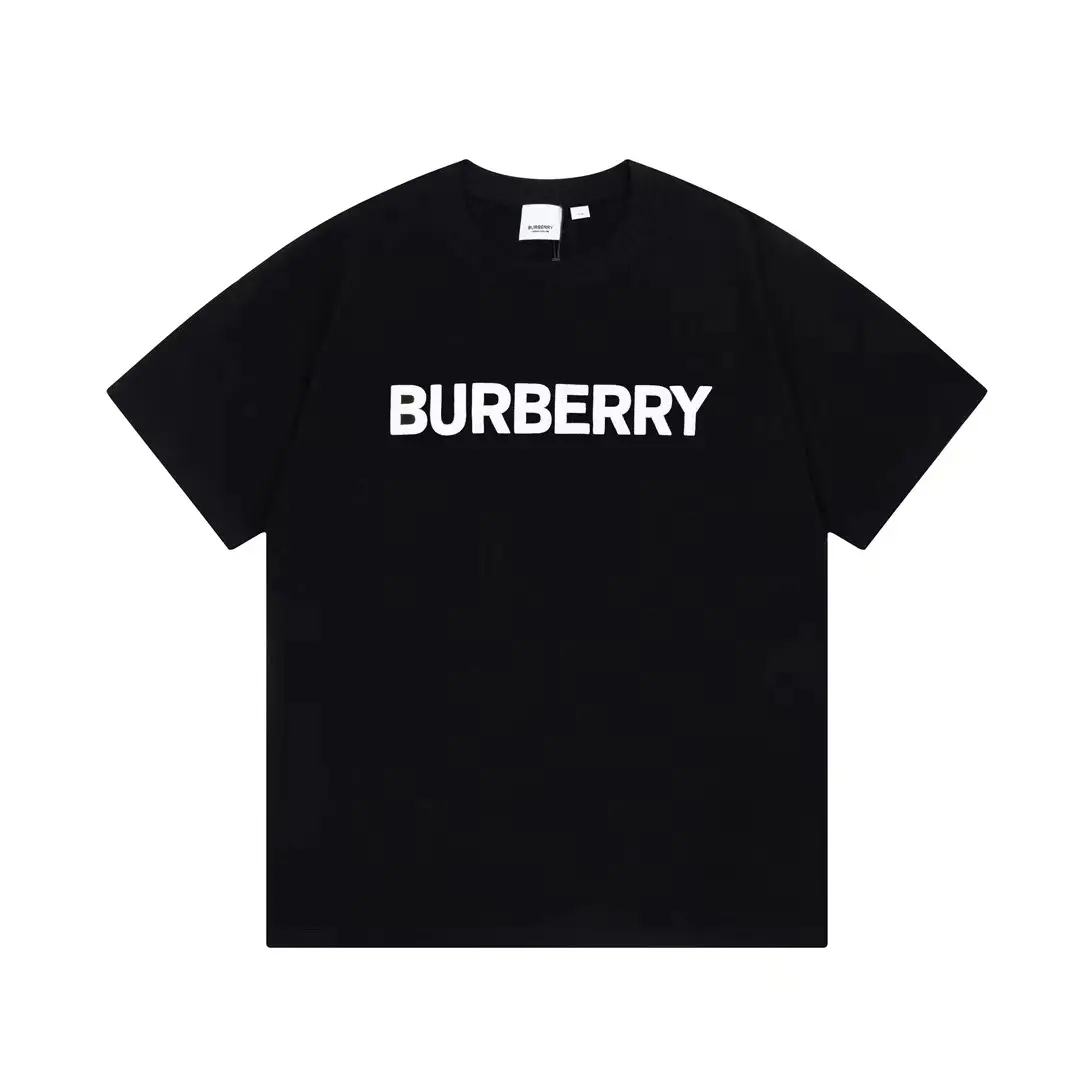 Burberry logo Print cotton T-shirts - Imagen 2