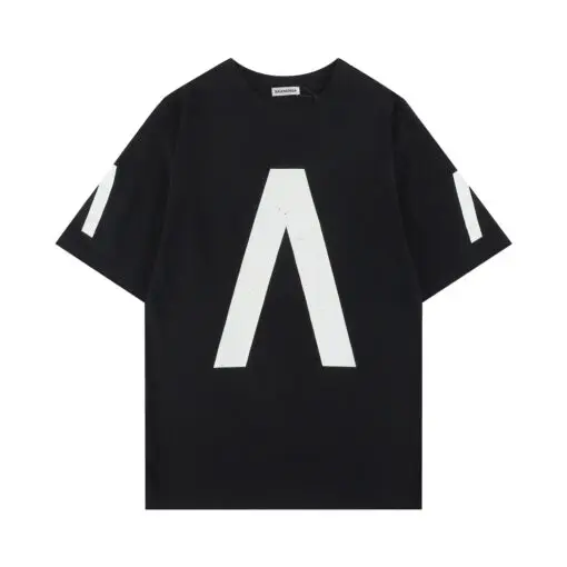 Balenciaga White Arrow T-Shirt Black
