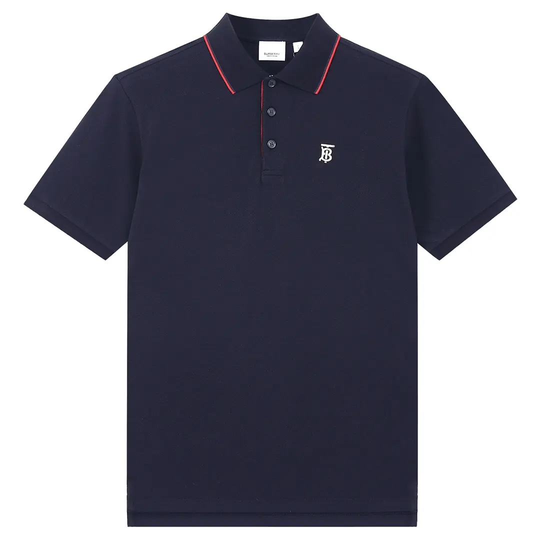 Burberry Polo T-Shirt Navy Blue