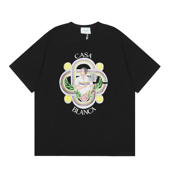 Casablanca T-Shirt Black