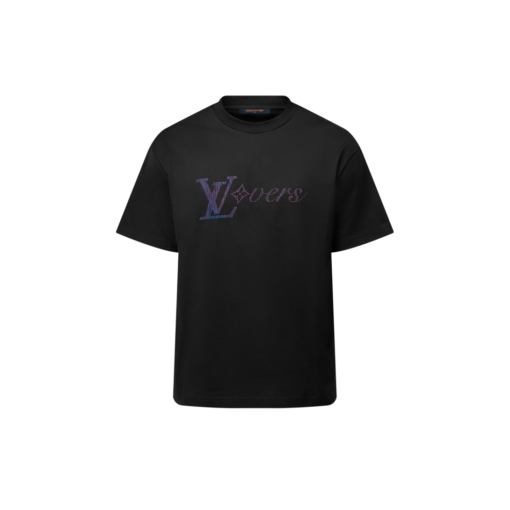 LV Iridescent Vers T-Shirt Black