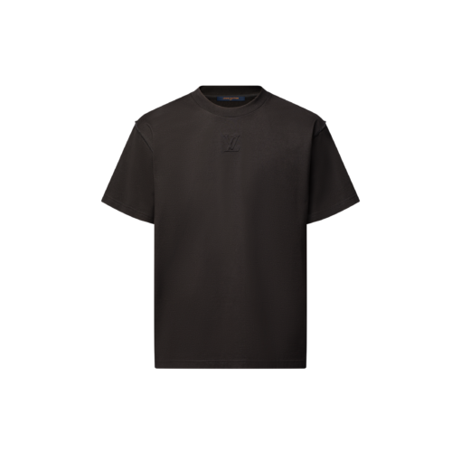 T-shirt with LV embossing Noir