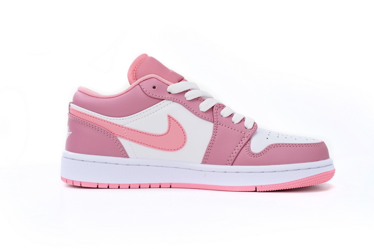 Air Jordan 1 Low- Pink White