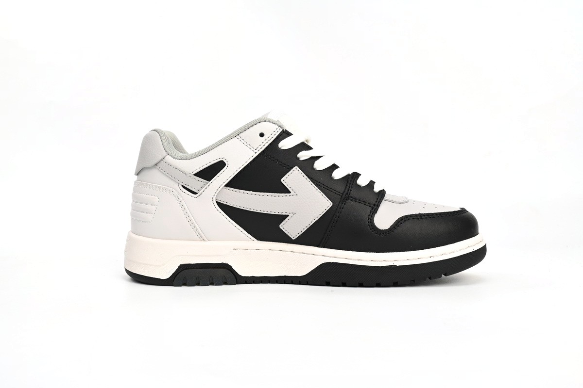 Off White Out Of Office-Black And White Gray