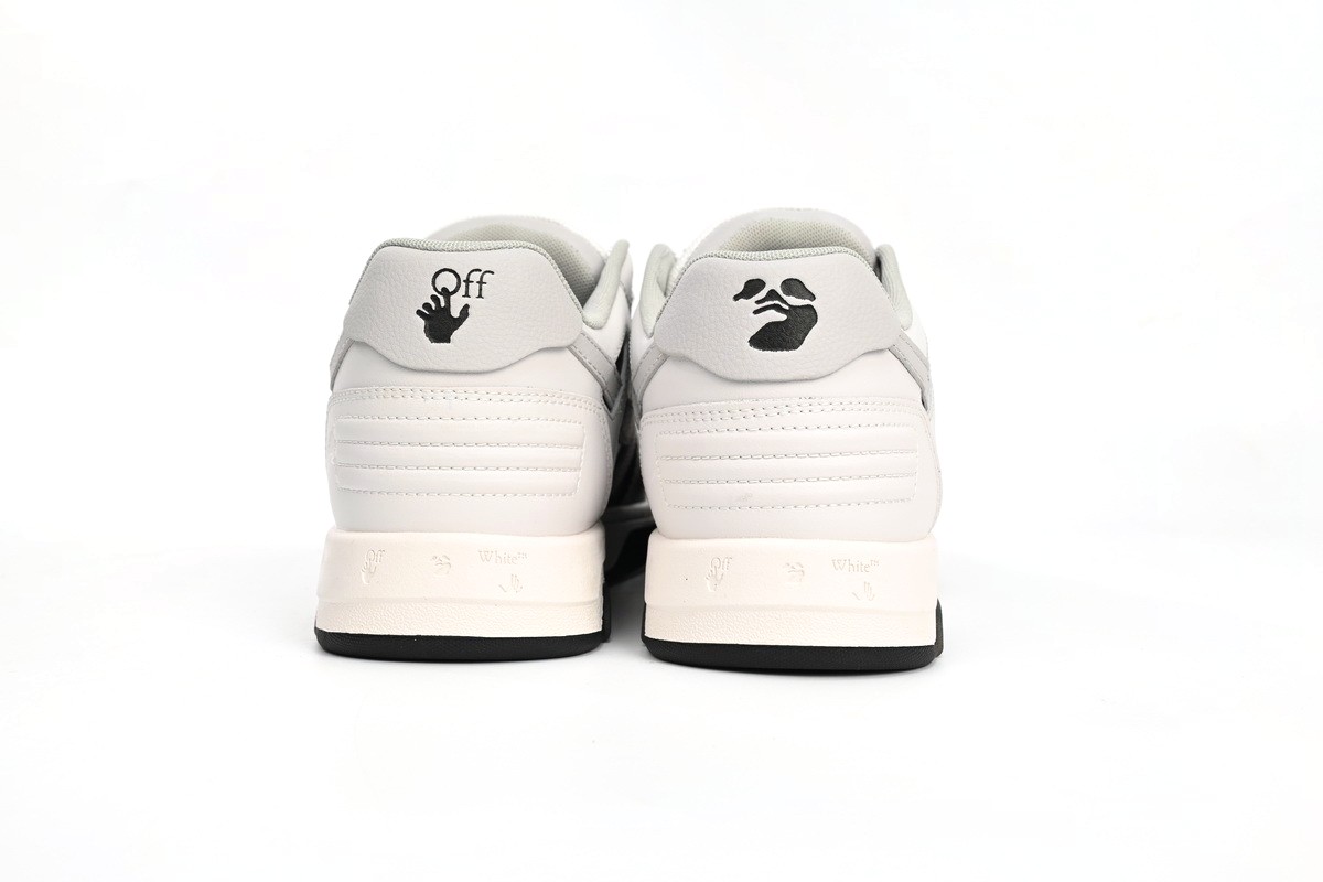 Off White Out Of Office-Black And White Gray