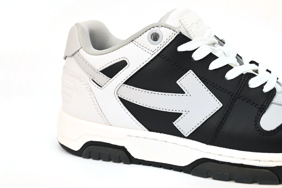 Off White Out Of Office-Black And White Gray