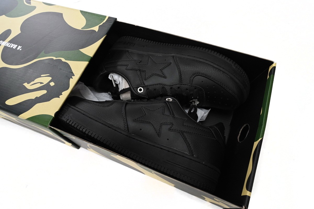 Bape STA Low Black