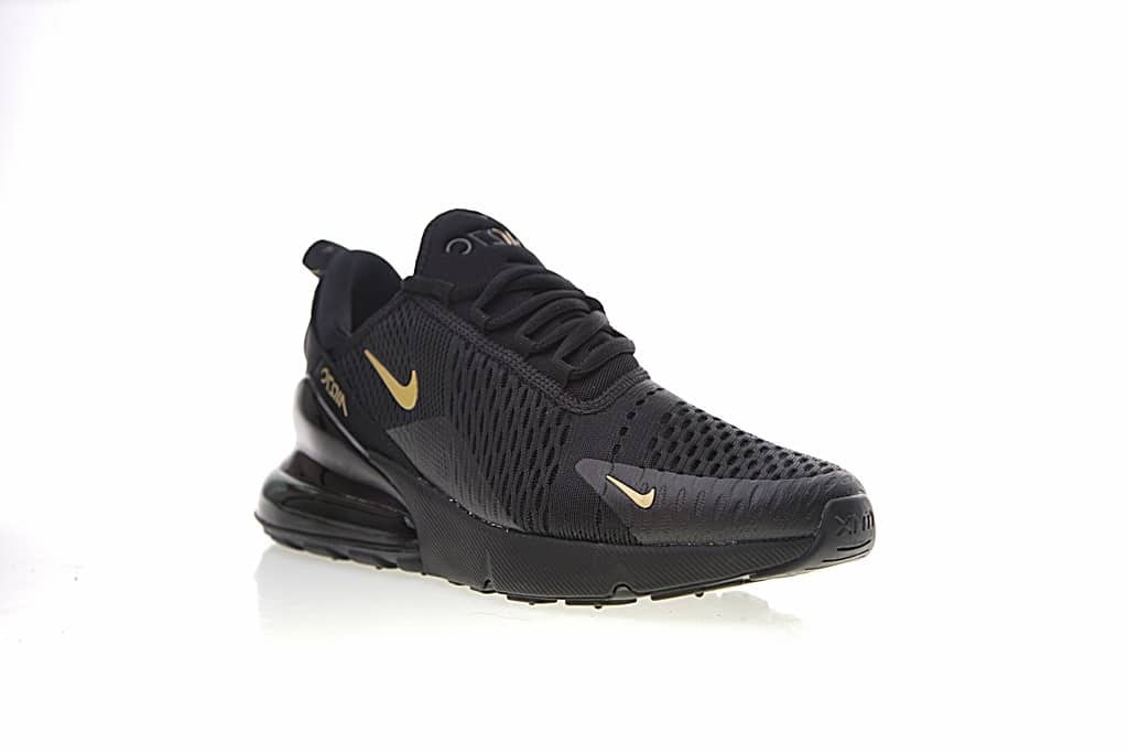 Nike Airmax 270 – Black Logo Yellow