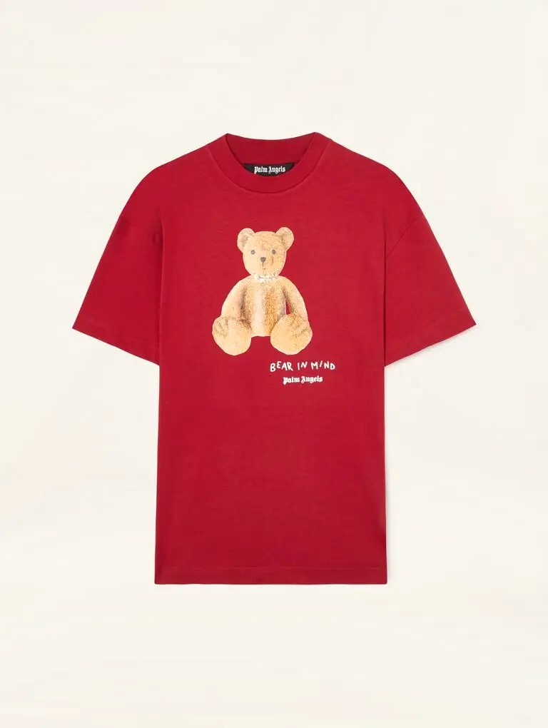 Palm Angels Bear in Mind T-shirt Red
