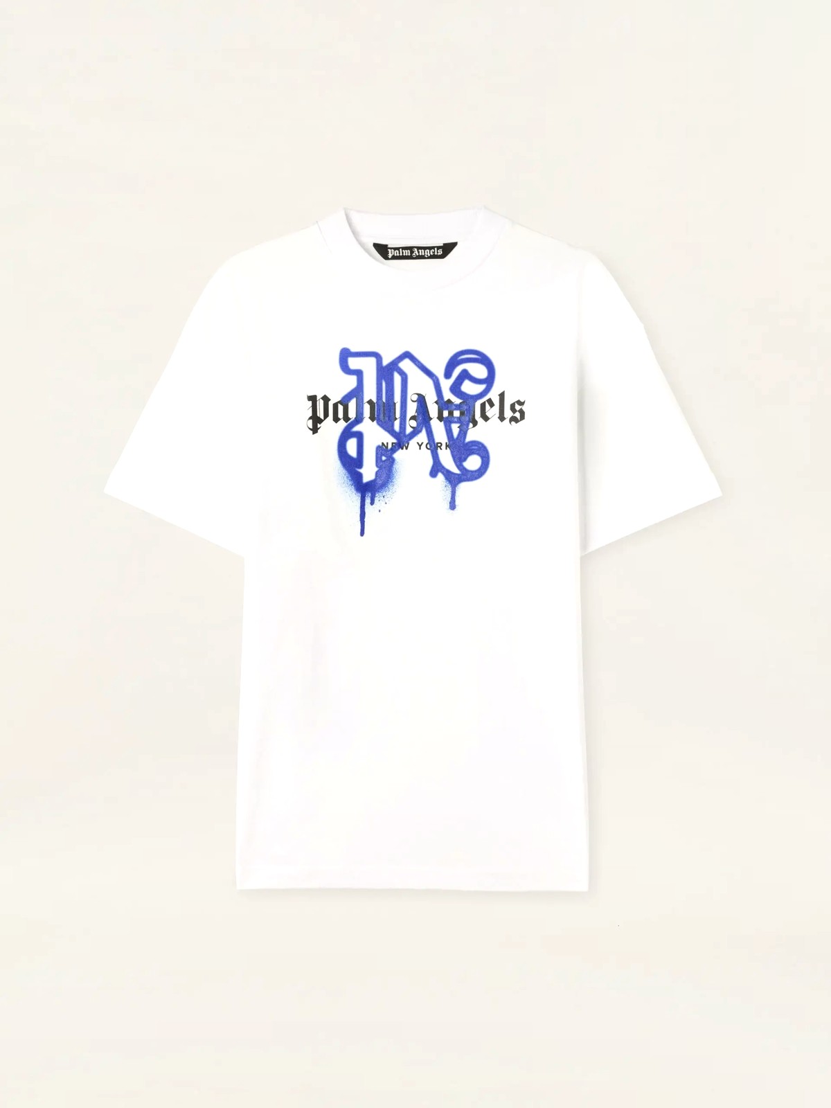 Palm Angels Monogram Spray City T-shirt New York