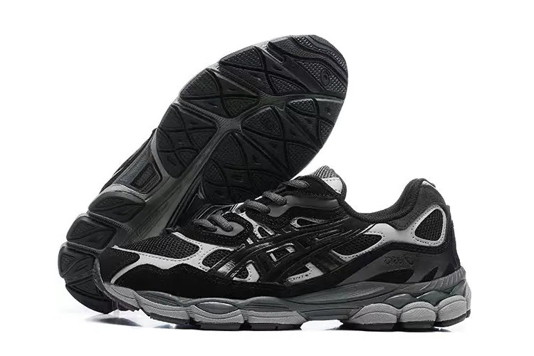 ASICS GEL-NYC Sneaker Black – Unisex Sportstyle Heritage Shoes in Graphite Black/Grey