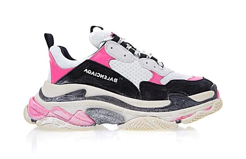 Balenciaga Triple S Rosa Beige Black