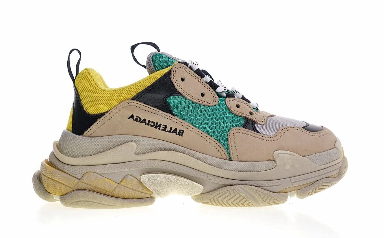 Balenciaga Triple S Yellow Green