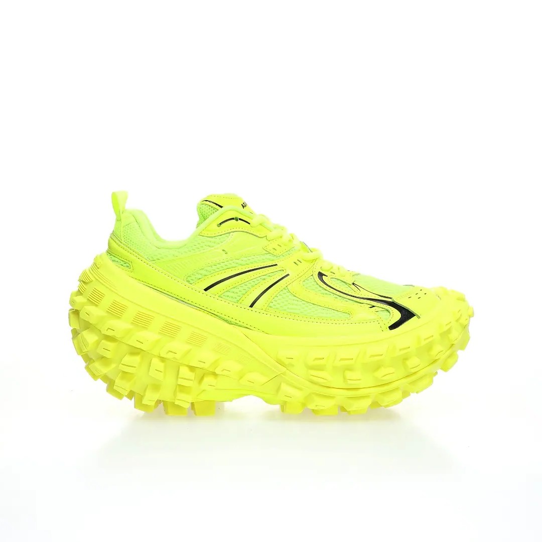 BALENCIAGA Defender Rubber Platform Sneakers