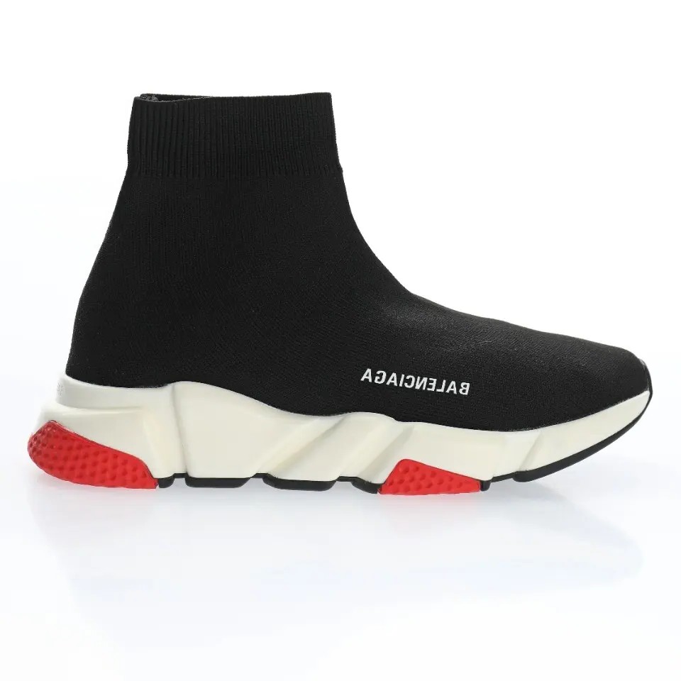 Balenciaga Speed Trainer Black White Red