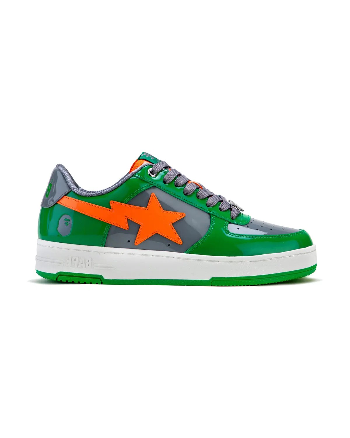 A BATHING APE Low Sneakers BAPE STA #1 M1 Green