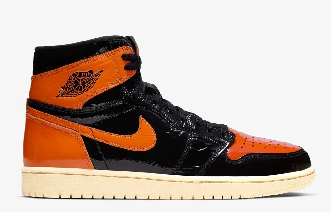 NIKE AIR JORDAN 1 ORANGE X BLACK