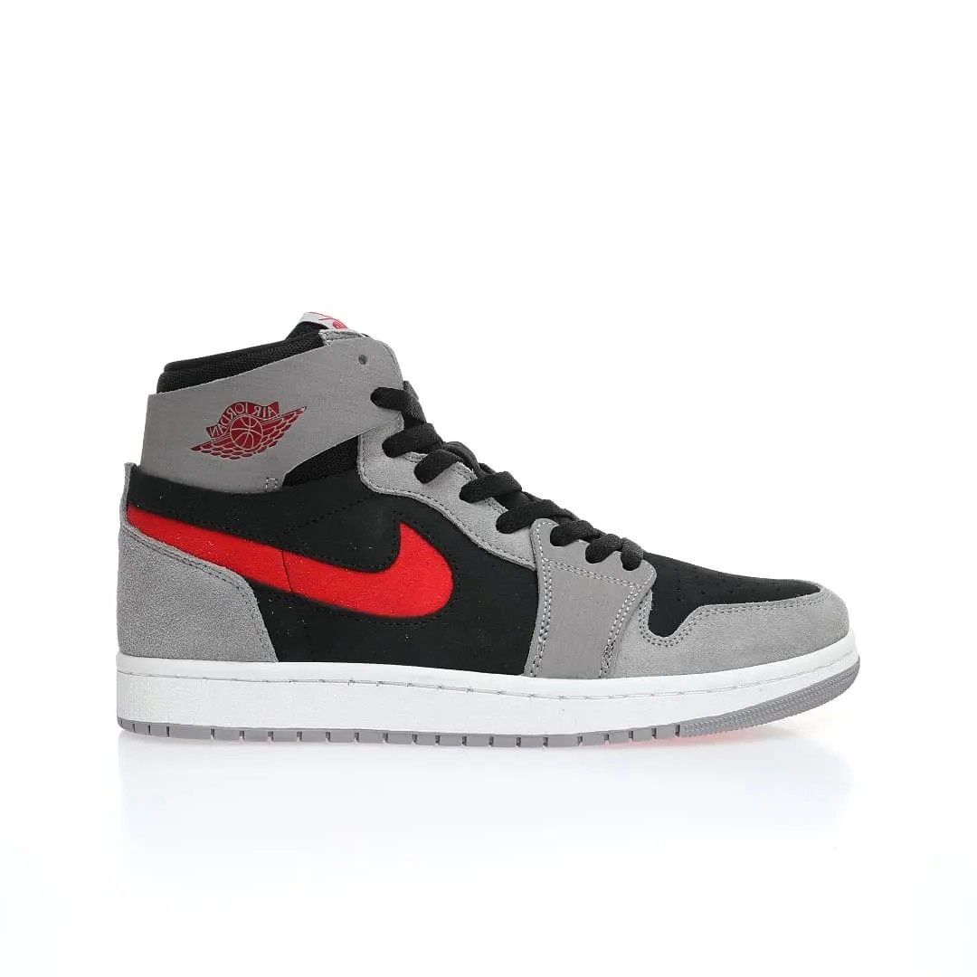 Nike Air Jordan 1 High Zoom CMFT 2″Black/Cement Grey”