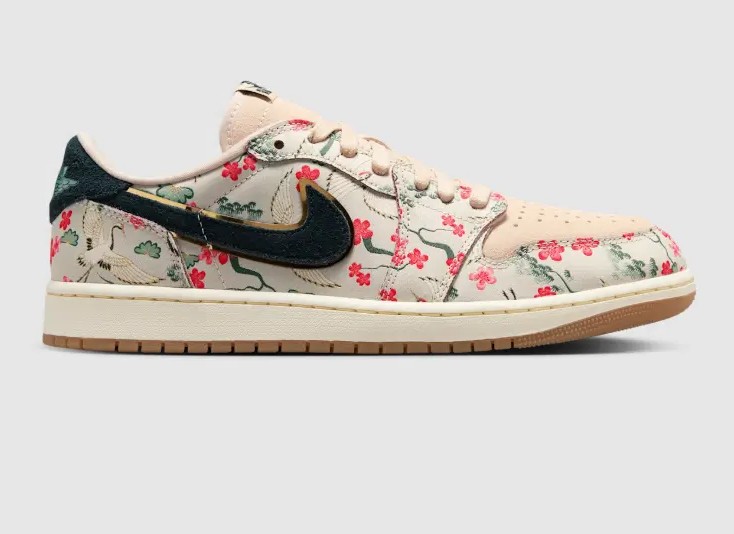 Air Jordan 1 Low OG Rui Cranes